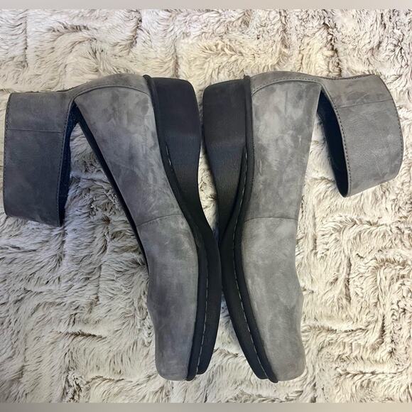 Dansko Gray Ankle Strap Loafers - Picture 5 of 8